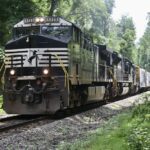 Norfolk Southern train in Virginia